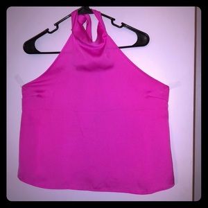 Hot pink halter